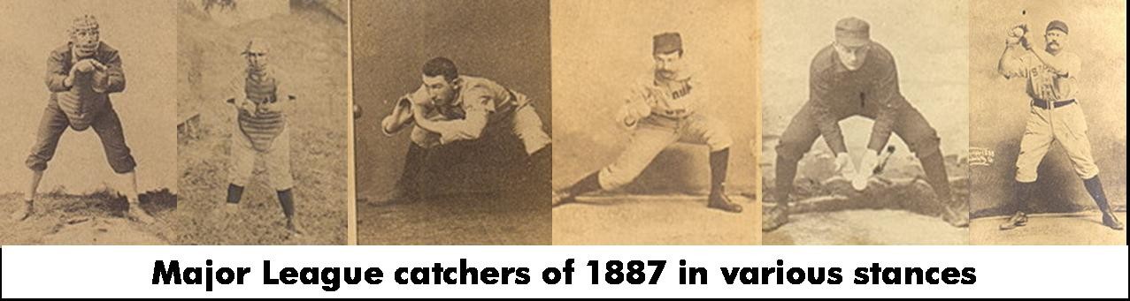 Major League Catchers of 1887